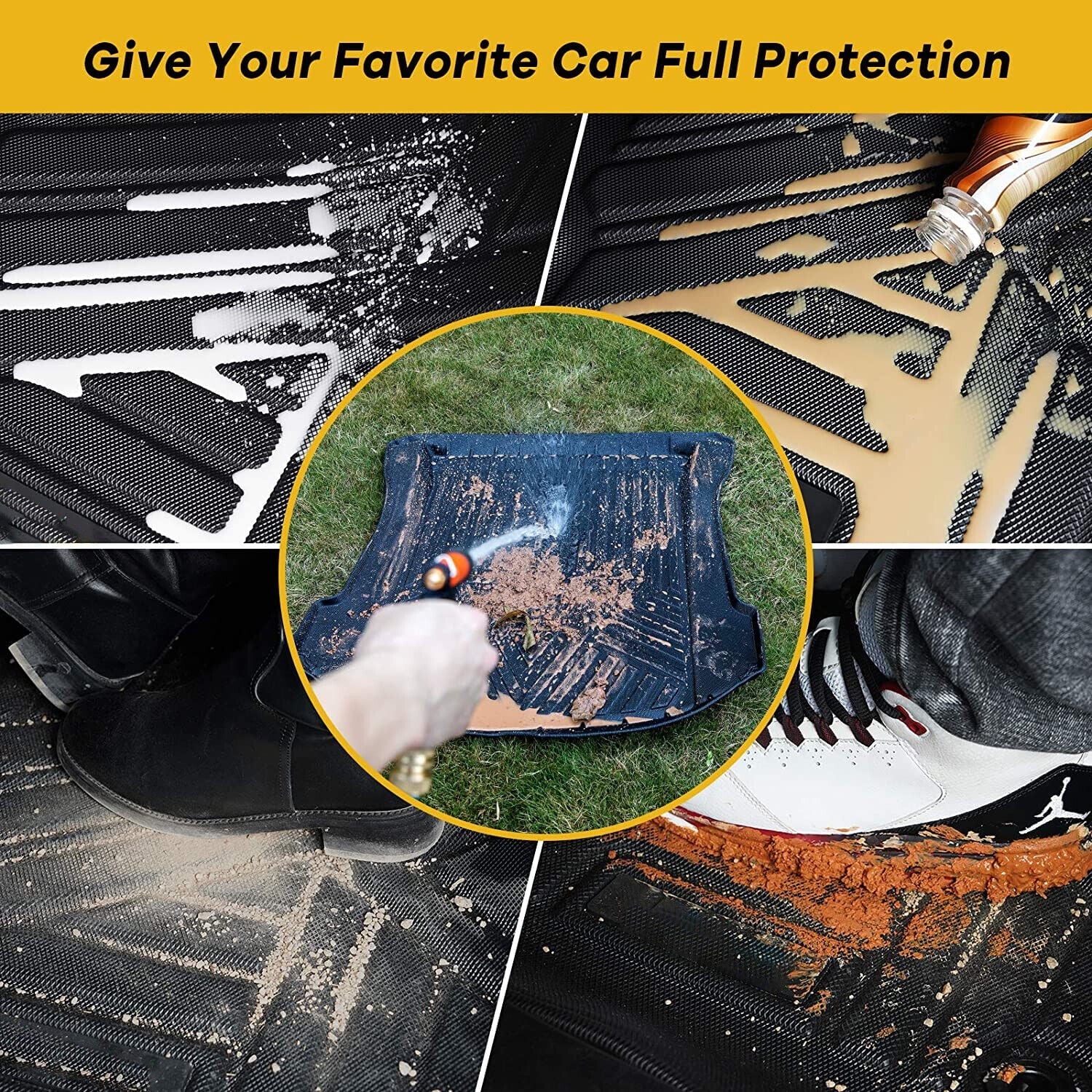 TPO Cargo Mats Liner Protection For 2018-2023 Toyota Camry All