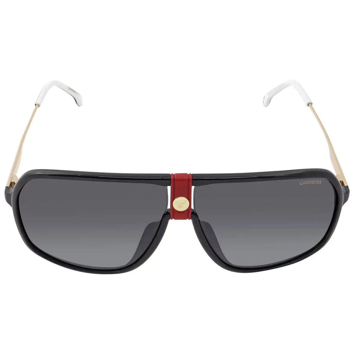 Carrera 1019/S Pilot Sunglasses, Gold/Gray Shaded, 64mm, 10mm