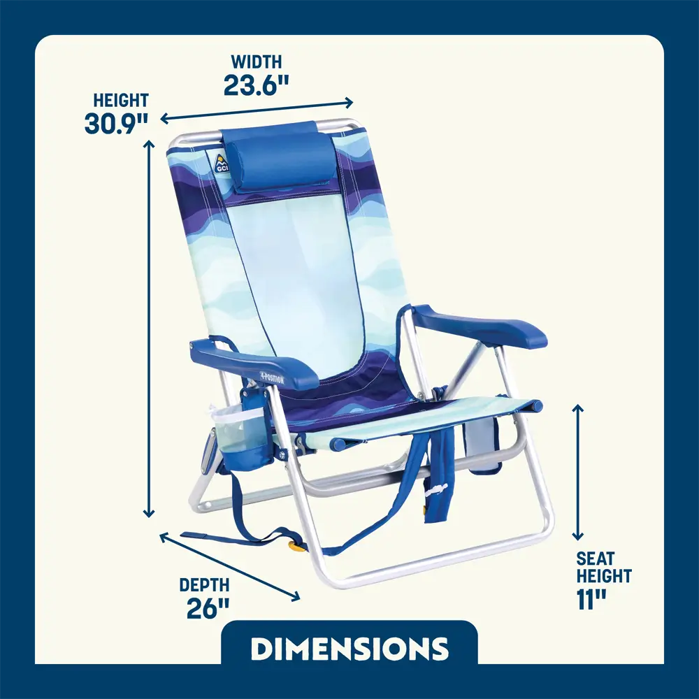 Backpack Beach Chair™ | Choice ML71