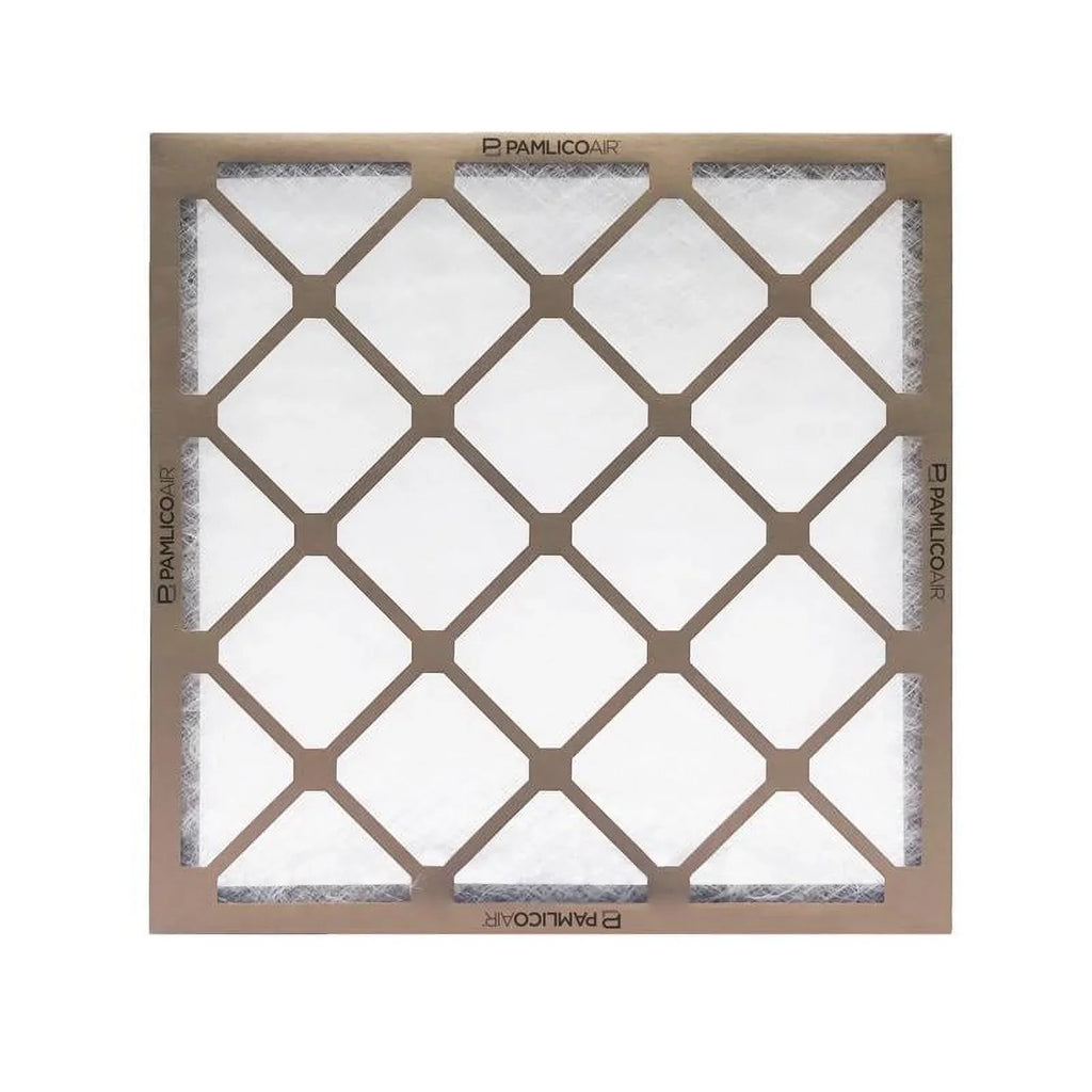 Pamlico Air 12 x 12 x 1 in. Fiberglass 4 MERV Air Filter - Pack of 12