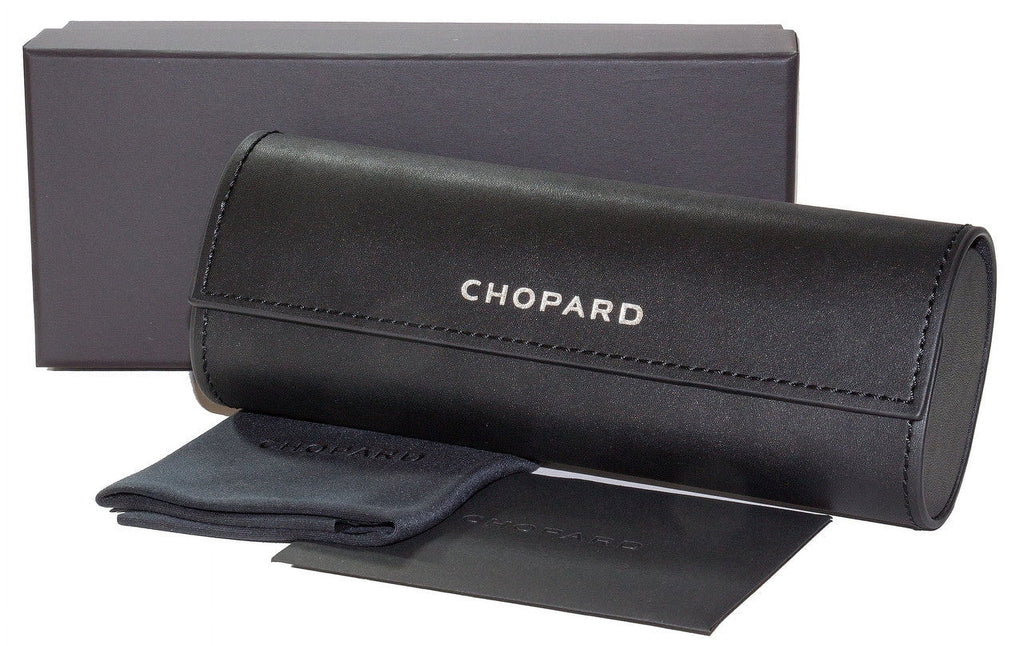 Chopard VCH323S 9AJY Women's Brown Havana Plastic Frame Eyeglasses