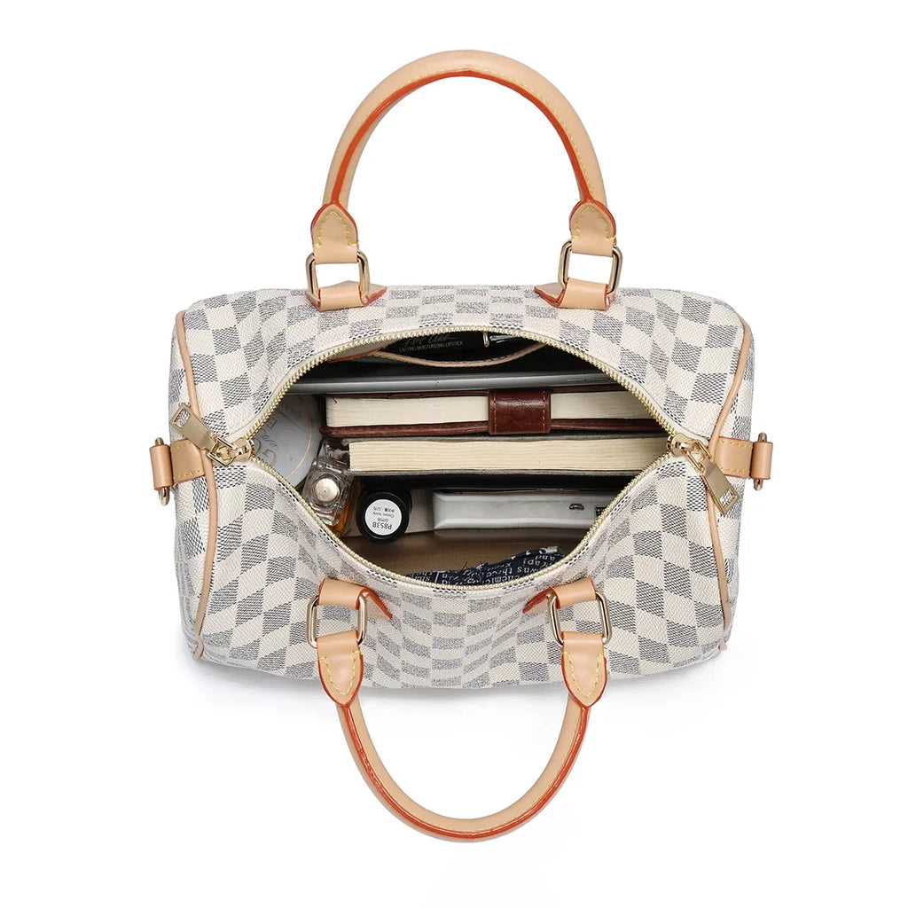 RICHPORTS Checkered Shoulder Bags Fashion Handbags For Womens