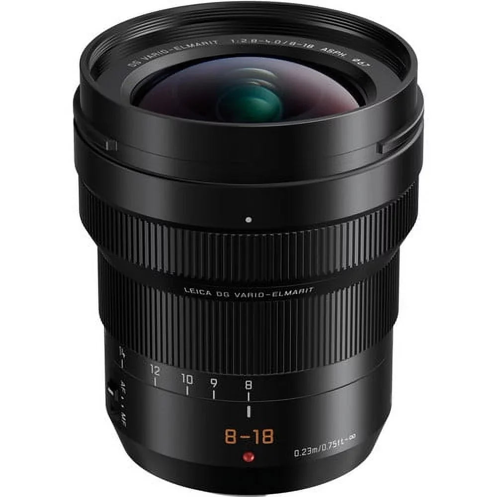 Panasonic Leica DG Vario-Elmarit 8-18mm f2.8-4 Lens Bundle with 67mm Filter Kit