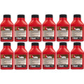 12pk 2.6oz Bottles RedMax Synthetic 2 Stroke Cycle Oil w/ Fuel Stabilizer 50:1 1gal