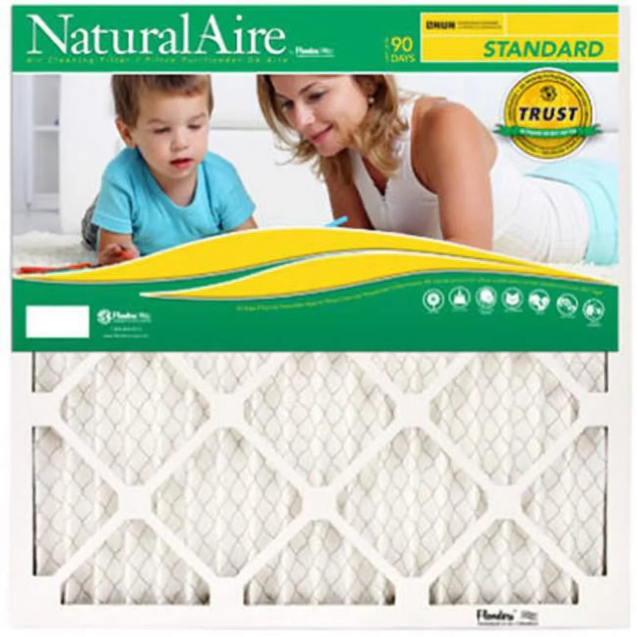 Flanders 84858.011020 20 x 10 in. NaturalAire Standard Pleated Air Filter - Pack Of 12