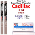 2020 Cadillac XT4 Beam Blade Wipers (Set of 2)