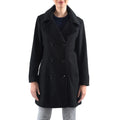 Alpine Swiss Norah Womens Wool Coat Double Breasted Peacoat Jacket Overcoat