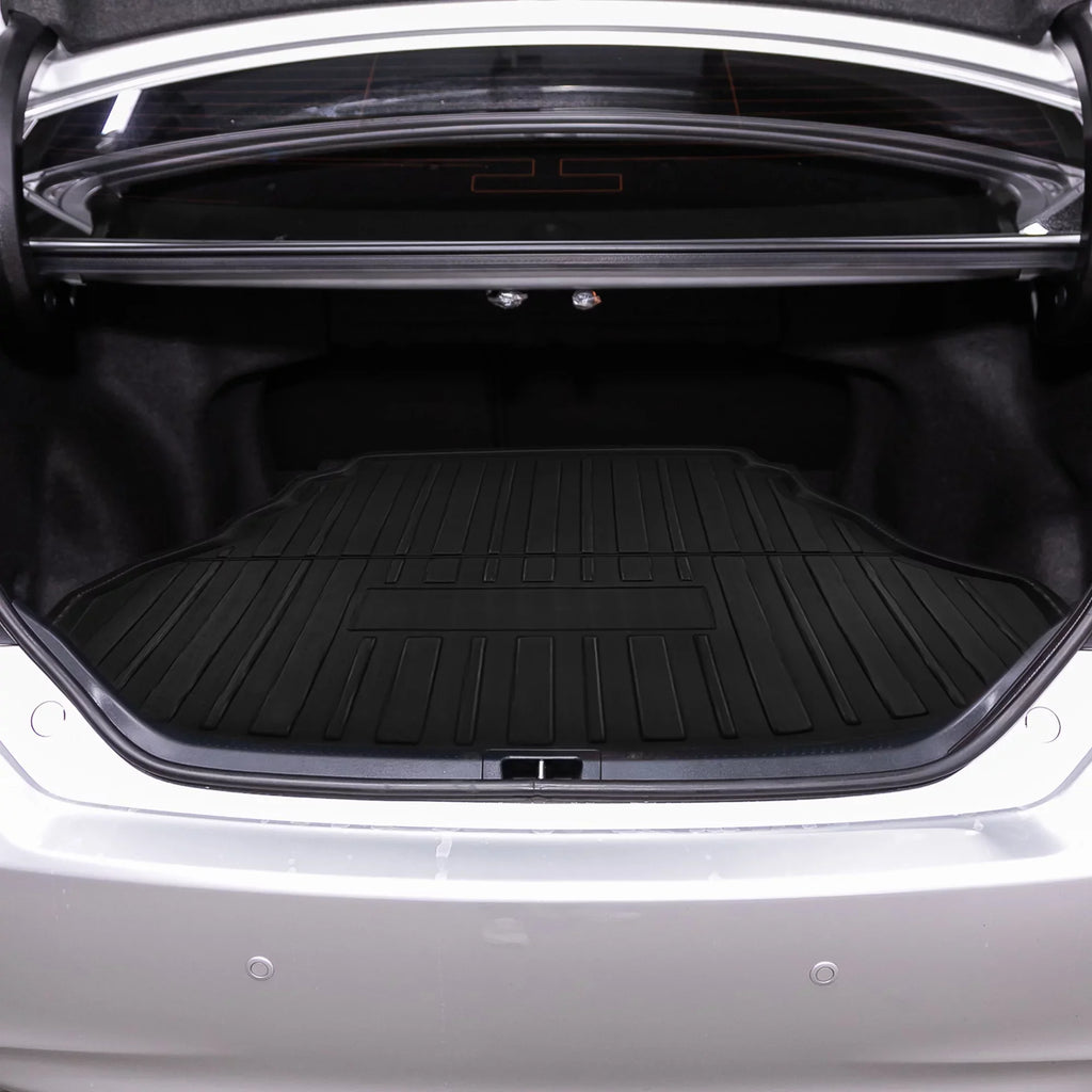 Black Car Rear Trunk Boot Liner Cargo Mat Floor Tray Toyota Camry 12-17