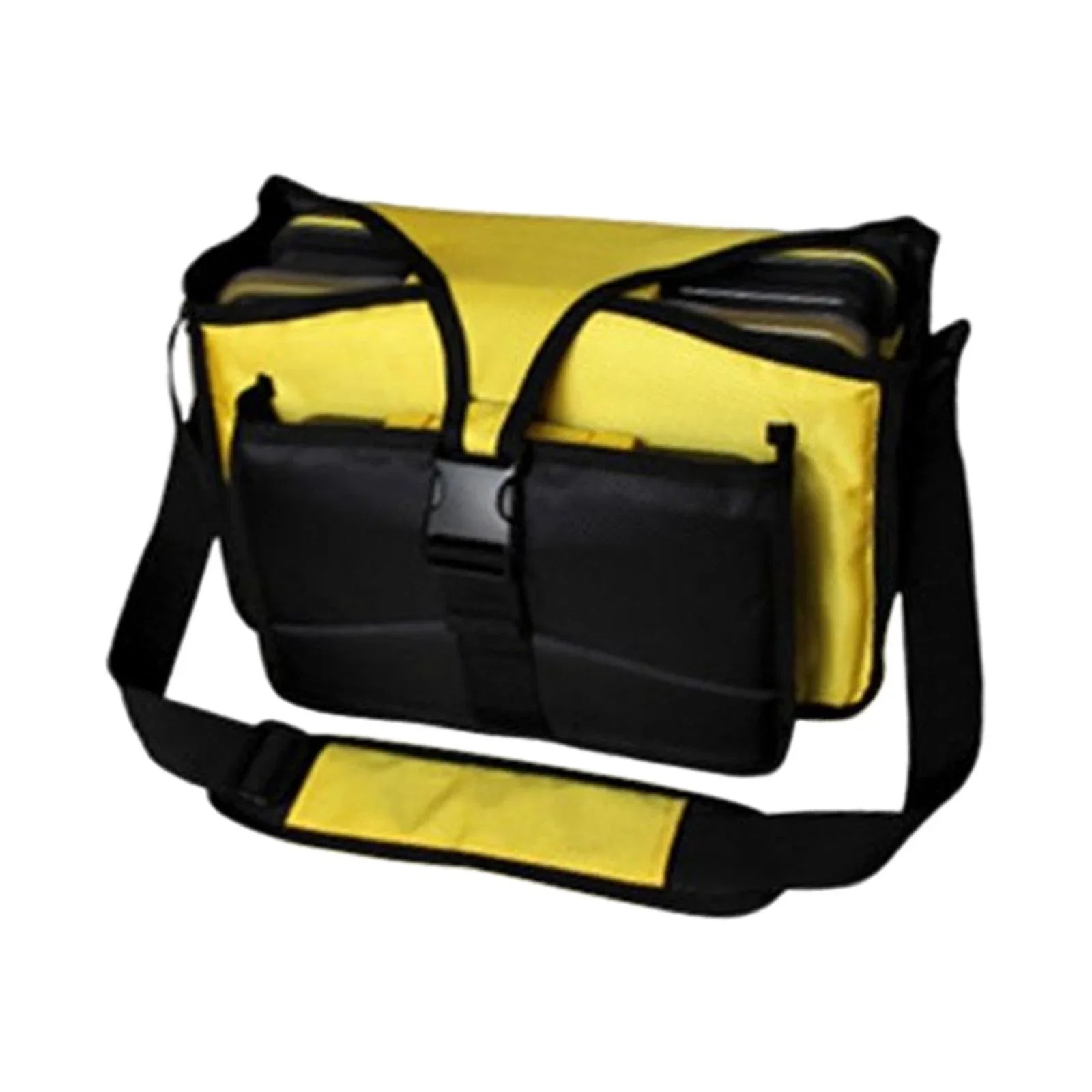 Fishing Tackle Bag fishing lures Bag Oxd Handbag Multiple Pockets Case Shoulder Bag Tackle Box Organizer Travel Hiking Sea Fishing Yellow