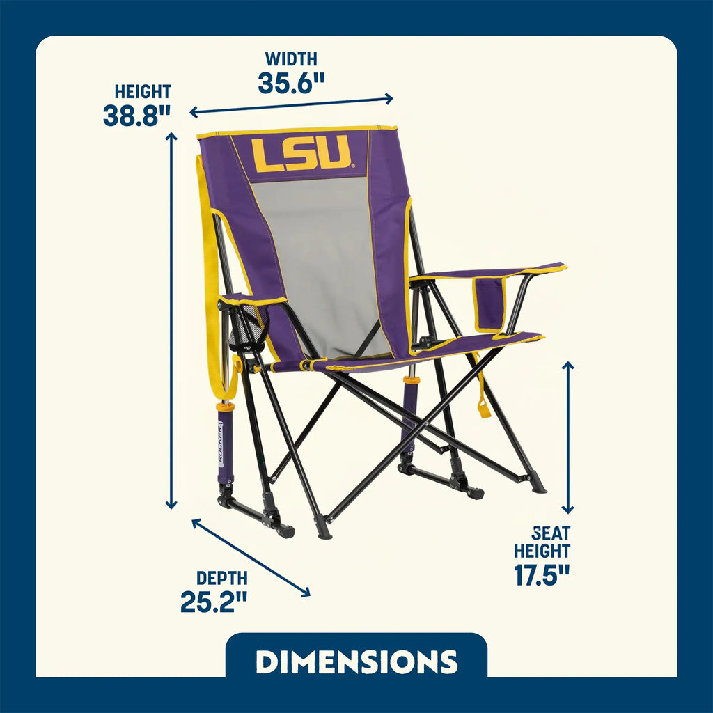 College Comfort Pro Rocker™ - LSU Tigers | Choice VI99