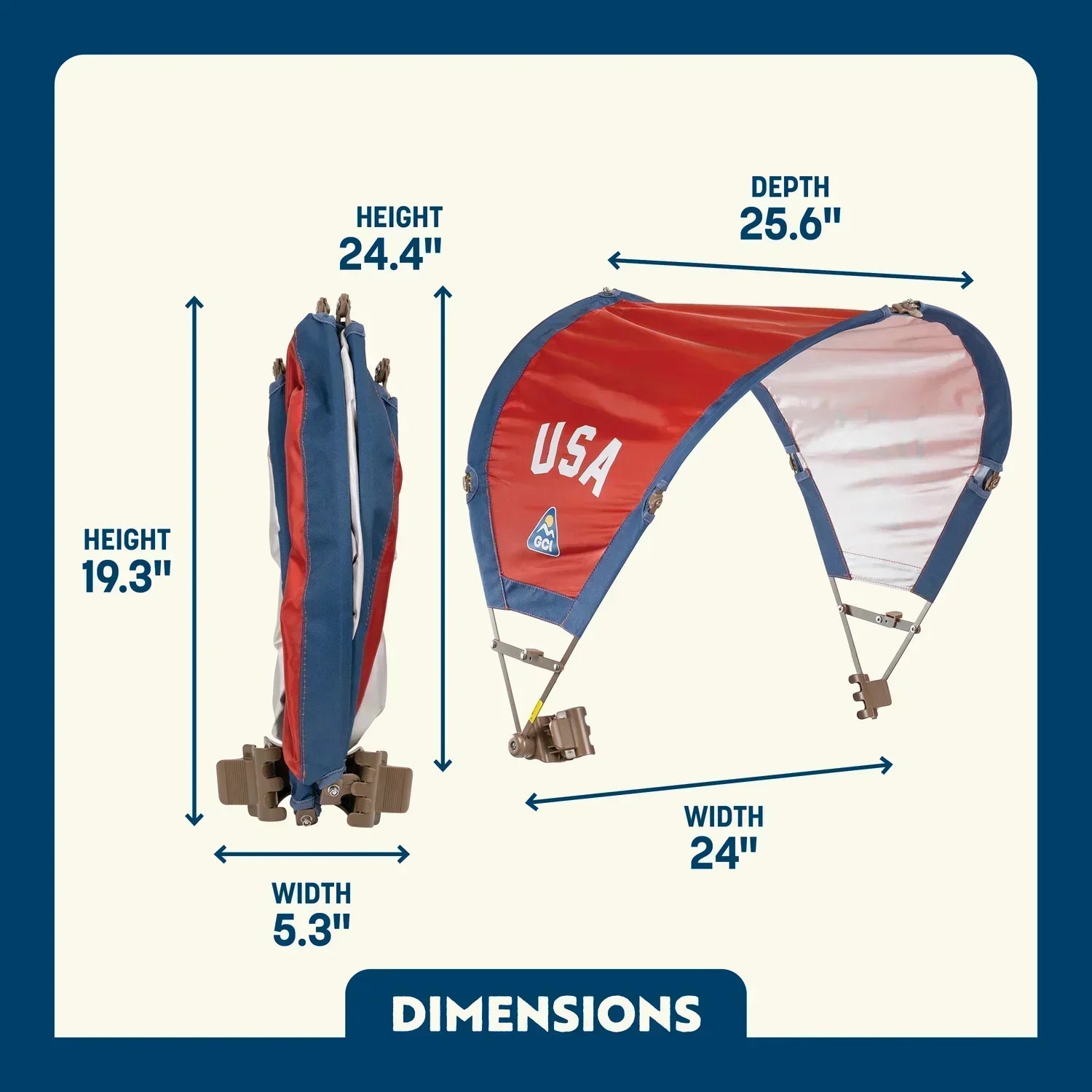 SunShade Accessory™ - USA Anniversary Deluxe | Reserve OZ14